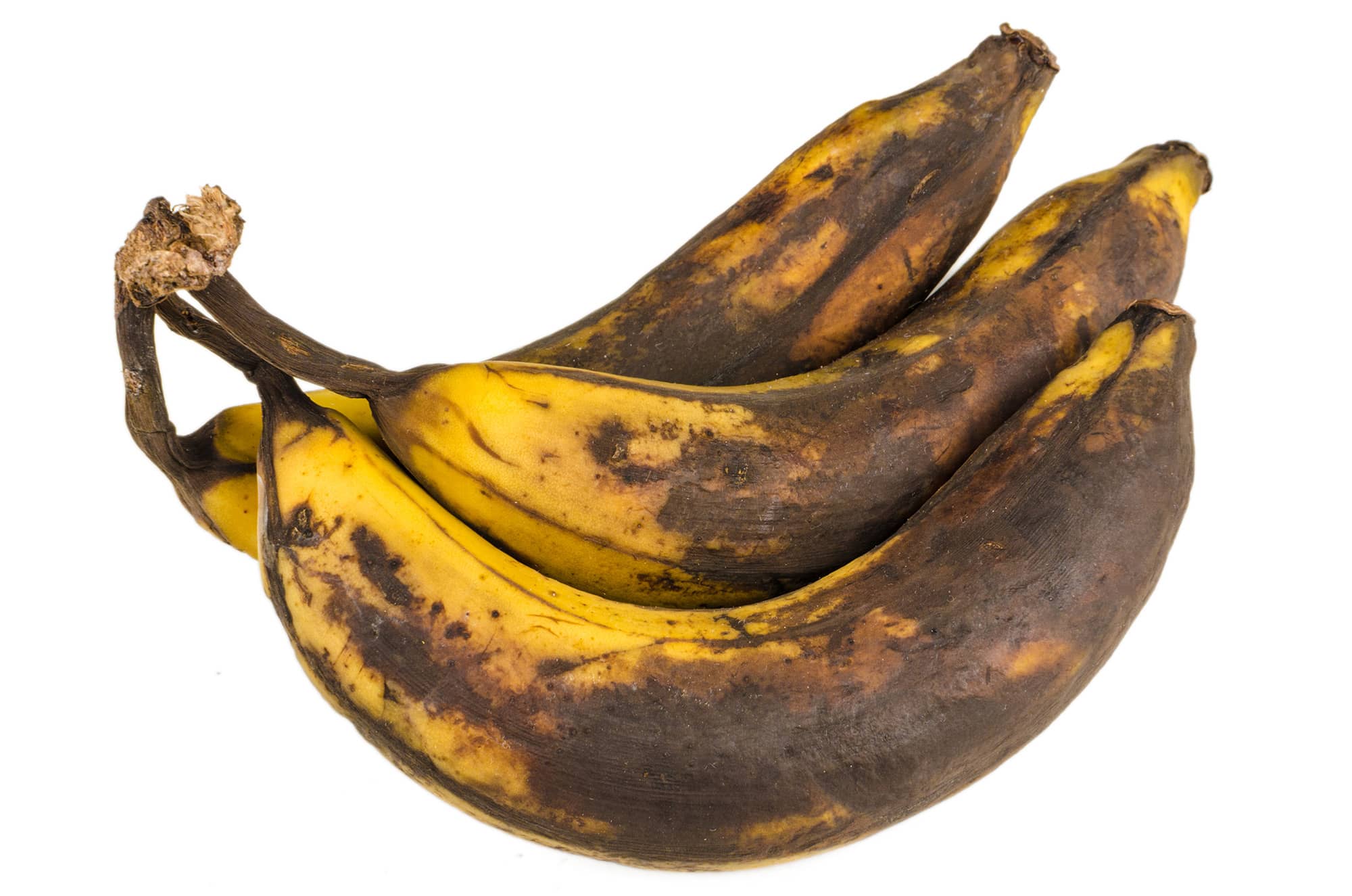 Example of retail food waste - over ripe bananas